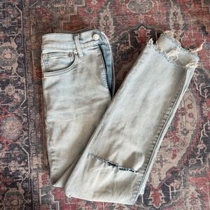 Madewell Perfect Vintage Straight Jeans | Light Wash | Size 24